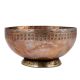 Carved Copper Bowl