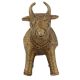Brass Cow Napkin and Tissue Holder