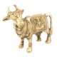 Brass Nandi Standing Statue