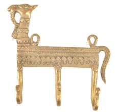 Brass Tribal Camel Shape with 3 Pronges