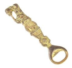 Brass Dog Head Elephant Bottle Opener