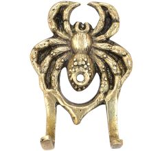 Handcrafted Brass Crab Wall Hooks