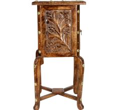 Wooden Hand Carved Side Table