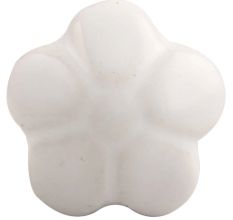 White Flower Ceramic Drawer Knob Online