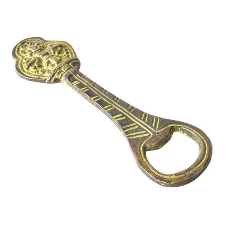 Brass Folk Traditional Bottle Opener