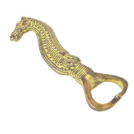 Brass Sea Horse Design Bottle Opener