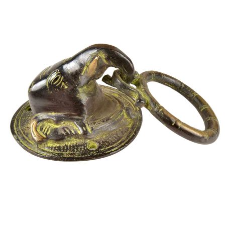 Brass Elephant Door Knocker