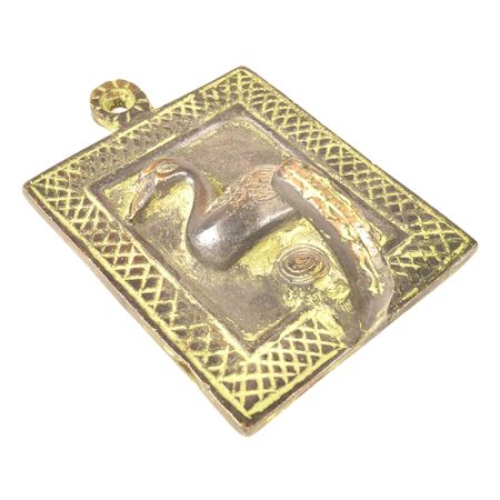 Brass Framed Duck Wall Hooks