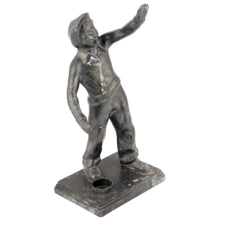 Bronze Figurine of a Standing Boy