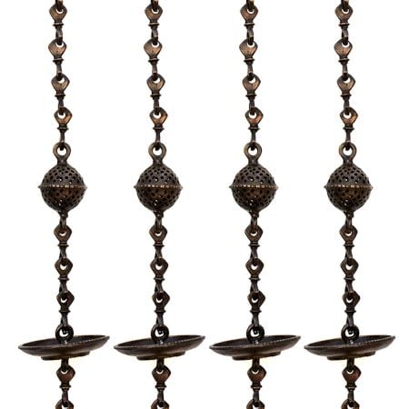 Swing Chain Set Handicrafted Decorative Brass Jhula Chain(Set Of 4 Pieces)