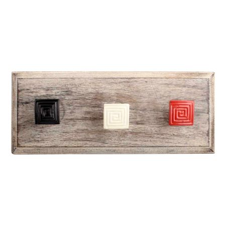 Mixed Color Restoration Metal Wooden Hooks