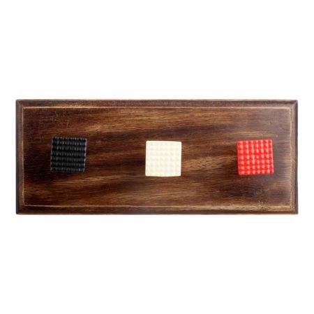 Mixed Popular Square Metal Wooden Hooks