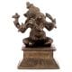 Lord Ganesha Playing Flute Figure