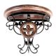 Wood & Wrought Iron Fancy Wall Bracket