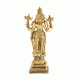 Brass Standing Vishnu Statue