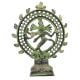 Brass Nataraja Statue with Patina