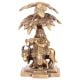 Krishna with Holy Cow Under Tree Idol Decor Statue
