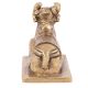 Brass Sitting Nandi Statue