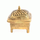 Brass Trinket Box with Jali Design