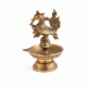 Brass Peacock Oil Wick Diya