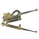 Dragon Shape Vintage Brass Beetle Nut Cutter with Engravings