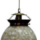 Shell Oval Shape Glass Ceiling Lamps