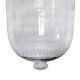U Shape Clear Glass Ceiling Lamp