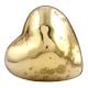 Antique Golden Heart Mercury Glass Dresser Knob Online