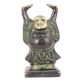 Brass Standing Laughing Buddha Statue