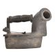Wood Handle Rustic Charcoal Chimney Sad Iron
