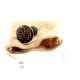 Brown Tiny Flower Bone Wine Stopper