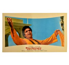 Bollywood Actor Rishi Kapoor Do Premee 1980 Movie Poster
