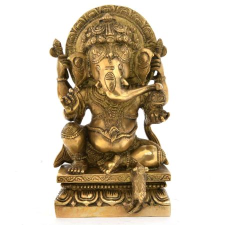 Bronze Vinayaka with An Arch
