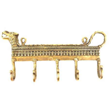 Brass Majestic Lion Head Wall Hooks and Hangers