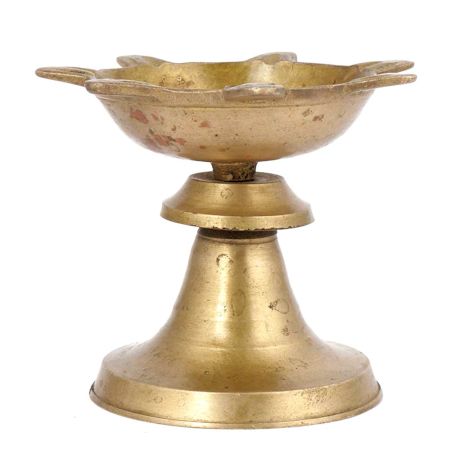 Brass Oil Lamp or Diya
