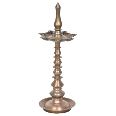 Traditional Long Brass South Indian Deep