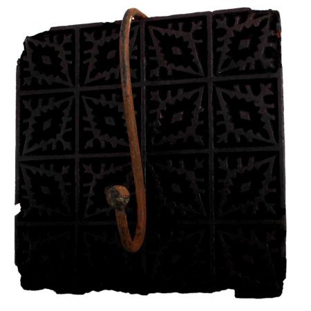 Wooden Printing Block Hooks