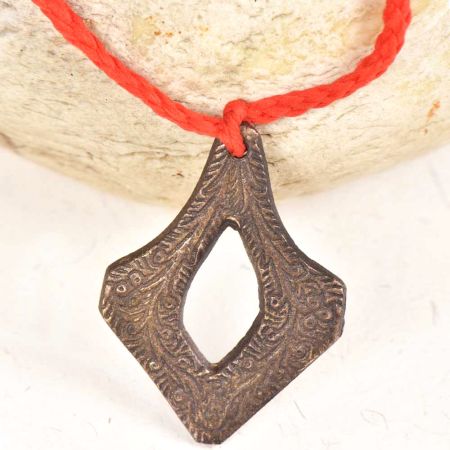 Brass Irregular Shapped Pendant