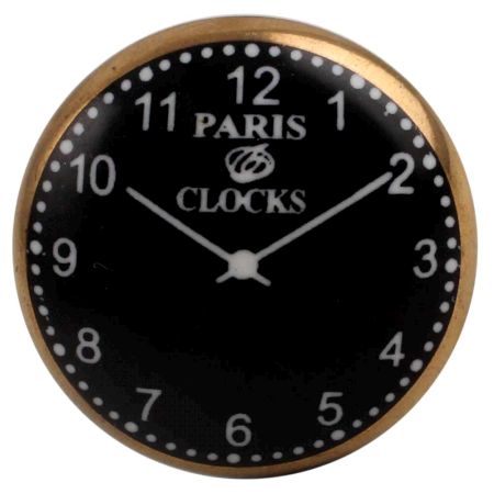 Paris Clocks Ceramic Watch Wine Stopper