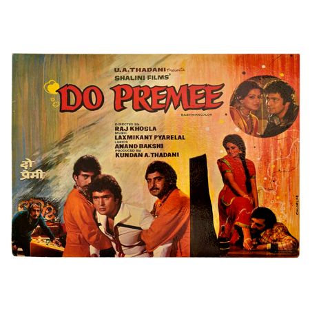 Bollywood Original Movie Poster 80s