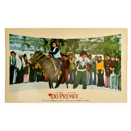 Bollywood Hindi Movie Do premee Booklet