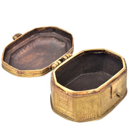 Bronze Octagonal Jewellery Box