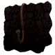 Wooden Printing Block Hooks