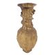 Large Brass Vase with Dragons 37 Cm