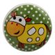 Yellow Cow Ceramic Flat Cabinet Knob Online