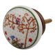 Multicolor Birds Ceramic Flat Drawer Knob Online