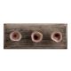 Brown Soil Ceramic Wooden Hooks