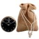 Paris Clocks Ceramic Watch Wine Stopper