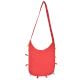 Red Embroidered Elephant Sling Bag