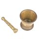 Brass Apothecary Pharmaceutical Mortar and Pestle Set